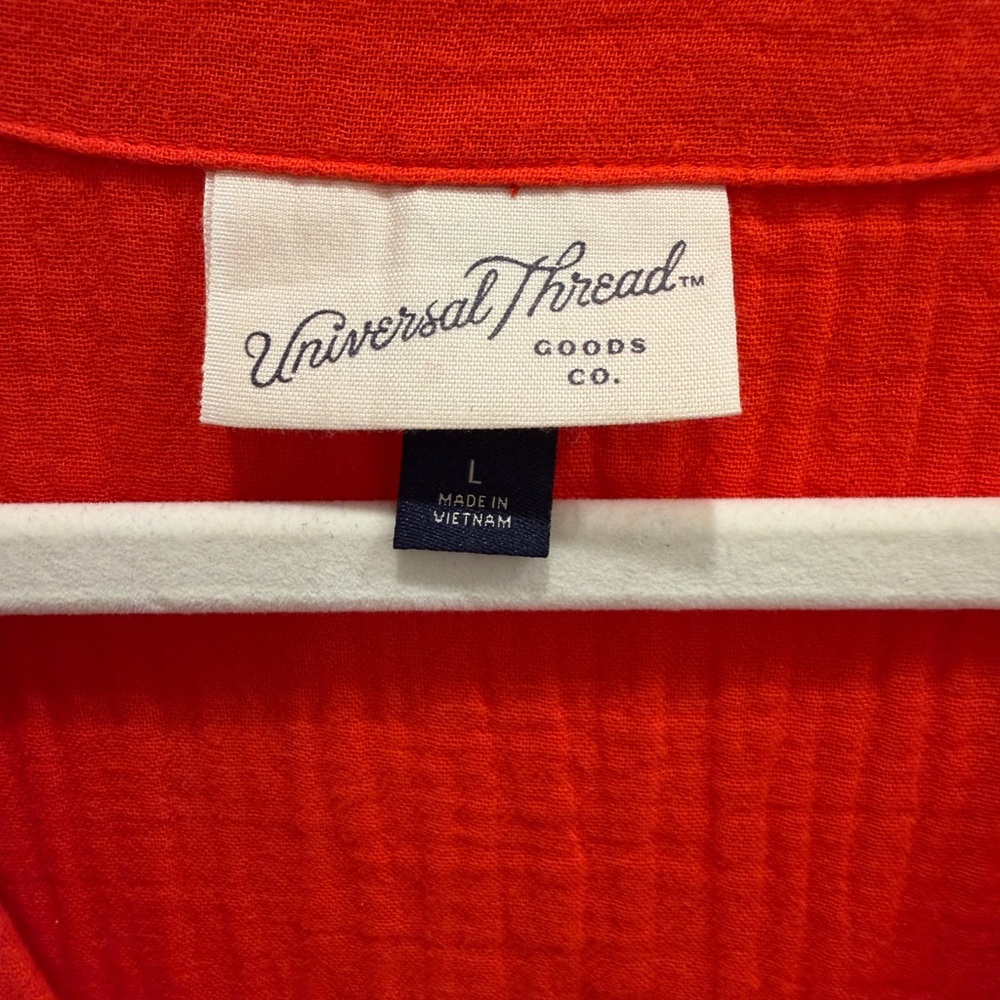 Universal Thread Bold Coral Dress - Picture 3 of 4